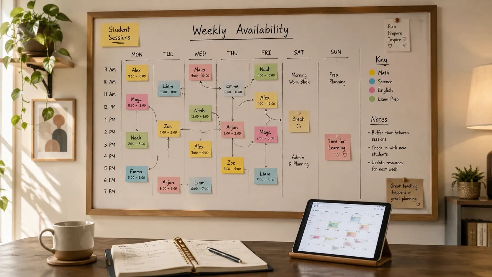 How to Manage Lesson Availability for Multiple Students